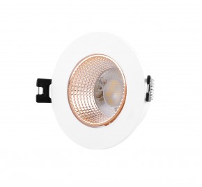 DK3061-WBR Встраиваемый светильник, IP 20, 10 Вт, GU5.3, LED, белый/бронзовый, пластик в Соликамске - solikamsk.mebel24.online | фото 1