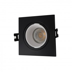 DK3071-BK+WH Встраиваемый светильник, IP 20, 10 Вт, GU5.3, LED, черный/белый, пластик в Соликамске - solikamsk.mebel24.online | фото