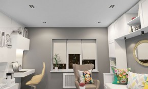 DK3072-BK+WH Встраиваемый светильник, IP 20, 10 Вт, GU5.3, LED, черный/белый, пластик в Соликамске - solikamsk.mebel24.online | фото 3