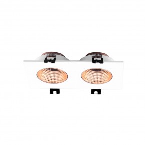 DK3072-WBR Встраиваемый светильник, IP 20, 10 Вт, GU5.3, LED, белый/бронзовый, пластик в Соликамске - solikamsk.mebel24.online | фото 2