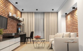 DK3080-BW+BK Светильник накладной IP 20, 10 Вт, GU5.3, LED, черно-белый/черный, пластик в Соликамске - solikamsk.mebel24.online | фото 2