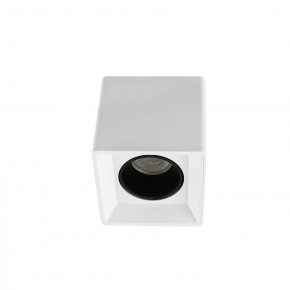 DK3080-WH+BK Светильник накладной IP 20, 10 Вт, GU5.3, LED, белый/черный, пластик в Соликамске - solikamsk.mebel24.online | фото