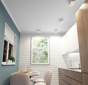 DK3085-WH+BR Светильник накладной IP 20, 10 Вт, GU5.3, LED, белый/бронзовый, пластик в Соликамске - solikamsk.mebel24.online | фото 2