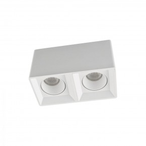 DK3085-WH Светильник накладной IP 20, 10 Вт, GU5.3, LED, белый/белый, пластик в Соликамске - solikamsk.mebel24.online | фото 1