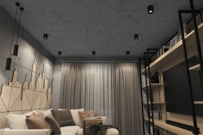 DK3090-BK+CH Светильник накладной IP 20, 10 Вт, GU5.3, LED, черный/хром, пластик в Соликамске - solikamsk.mebel24.online | фото 2