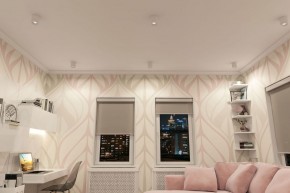 DK3090-WH+CH Светильник накладной IP 20, 10 Вт, GU5.3, LED, белый/хром, пластик в Соликамске - solikamsk.mebel24.online | фото 2