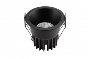 DK4400-BK Встраиваемый светильник, IP 20, 7 Вт, LED 3000, черный, алюминий в Соликамске - solikamsk.mebel24.online | фото 2