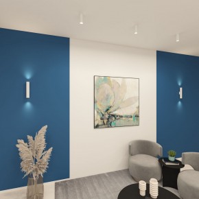 DK5022-WH Настенный светильник, IP20, до 15 Вт, LED, 2xGU10, белый, алюминий в Соликамске - solikamsk.mebel24.online | фото 4