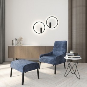 DK5035-BK Бра ROUND со светодиодом, IP20, 24W, 3000/4000/6500K, черный, алюминий в Соликамске - solikamsk.mebel24.online | фото 8