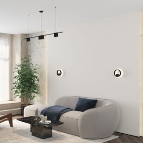 DK5060-BK Бра ORBIT, IP20, 3000К, LED, 10 Вт, черный матовый, алюминий в Соликамске - solikamsk.mebel24.online | фото 6