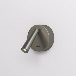 DK5072-DN Бра SHINE WALL со светодиодом, D104*H68, IP20, 3000К, 3W, RA?90, темный никель, алюминий в Соликамске - solikamsk.mebel24.online | фото 2