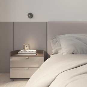 DK5072-DN Бра SHINE WALL со светодиодом, D104*H68, IP20, 3000К, 3W, RA?90, темный никель, алюминий в Соликамске - solikamsk.mebel24.online | фото 9