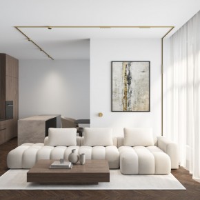 DK5072-SB Бра SHINE WALL со светодиодом, D104*H68, IP20, 3000К, 3W, RA?90, сатинированная латунь, алюминий в Соликамске - solikamsk.mebel24.online | фото 6