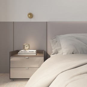 DK5072-SB Бра SHINE WALL со светодиодом, D104*H68, IP20, 3000К, 3W, RA?90, сатинированная латунь, алюминий в Соликамске - solikamsk.mebel24.online | фото 9