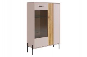 ДОМИНИКА Комод (со стеклом) в Соликамске - solikamsk.mebel24.online | фото