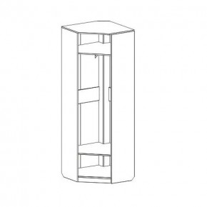 ЭЛАНА Прихожая (модульная) Дуб сонома в Соликамске - solikamsk.mebel24.online | фото 5