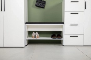 ЭЙР прихожая (модульная) Белый Шагрень в Соликамске - solikamsk.mebel24.online | фото 23