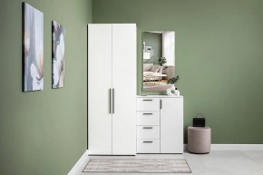 ЭЙР прихожая (модульная) Белый Шагрень в Соликамске - solikamsk.mebel24.online | фото 26