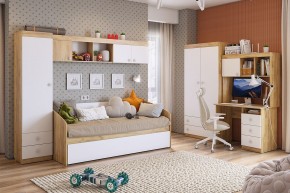 ФОРСАЖ К2 Детский гарнитур (крафт золотой/белый) в Соликамске - solikamsk.mebel24.online | фото