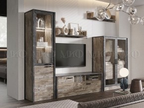 Гостиная Амели (модульная) Дуб Юкон-Бетон темный в Соликамске - solikamsk.mebel24.online | фото