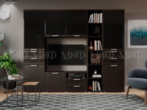 АСТИ Гостиная Вариант №1 МДФ (Венге) в Соликамске - solikamsk.mebel24.online | фото