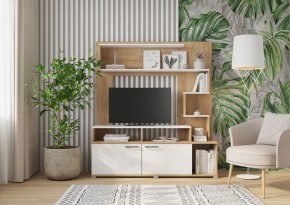 Гостиная Ника (Крафт золотой-белый) в Соликамске - solikamsk.mebel24.online | фото 3
