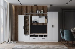 Гостиная Оскар-5 Белый в Соликамске - solikamsk.mebel24.online | фото