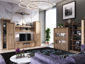 ТЕРРА Гостиная МДФ (модульная) Дуб сонома в Соликамске - solikamsk.mebel24.online | фото