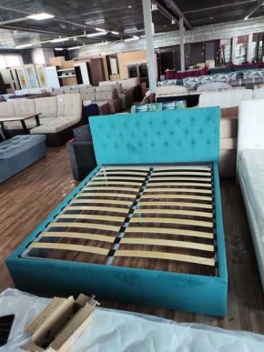 Интерьерная Кровать Октавия Бирюзовый 1600х2000 в Соликамске - solikamsk.mebel24.online | фото 2