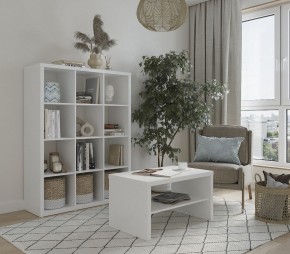 Журнальный стол Энкель 82С, тамбурат, цвет белый в Соликамске - solikamsk.mebel24.online | фото 4
