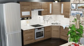 КИРА Кухонный гарнитур Гранд Оптима (2600*1500 мм) в Соликамске - solikamsk.mebel24.online | фото 1