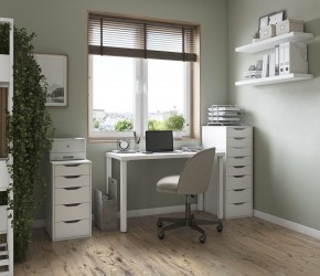 Комод Ингар белый с пятью выдвижными ящиками в Соликамске - solikamsk.mebel24.online | фото 4