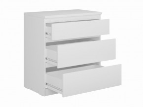 Комод КАСТОР с тремя ящиками, цвет белый в Соликамске - solikamsk.mebel24.online | фото 2