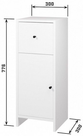 Комод Квадро в Соликамске - solikamsk.mebel24.online | фото 3