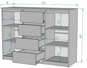 Комод Мальта K118 в Соликамске - solikamsk.mebel24.online | фото 2