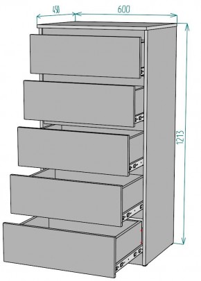 Комод Мальта K132 в Соликамске - solikamsk.mebel24.online | фото 2