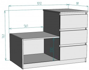 Комод Мальта K207 в Соликамске - solikamsk.mebel24.online | фото 2