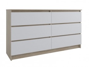 Комод МОРИ МК 1380.6 (Дуб Сонома/Белый) в Соликамске - solikamsk.mebel24.online | фото 1