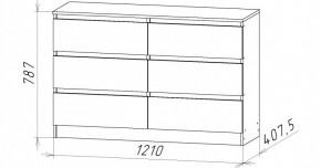 НИЦЦА-7 Комод (НЦ.07) в Соликамске - solikamsk.mebel24.online | фото 3