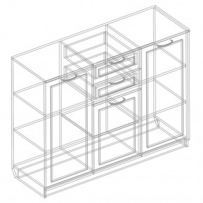 Комод "ГА-04" Александрия в Соликамске - solikamsk.mebel24.online | фото 3