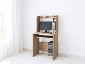 Компьютерный стол Грета-1 ясень шимо/дуб сонома в Соликамске - solikamsk.mebel24.online | фото
