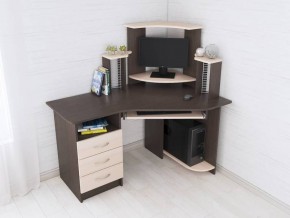 Компьютерный стол Грета-7 венге/дуб молочный в Соликамске - solikamsk.mebel24.online | фото