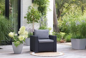 Комплект кресел Калифорния (California chair) графит в Соликамске - solikamsk.mebel24.online | фото 1