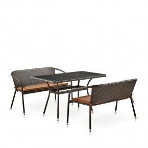 Комплект мебели из иск. ротанга T286A/S139A-W53 Brown в Соликамске - solikamsk.mebel24.online | фото 2