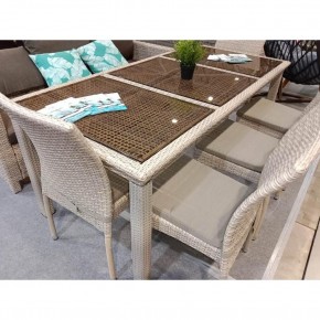 Комплект плетеной мебели T365/Y380C-W85 Latte (8+1) + подушки в Соликамске - solikamsk.mebel24.online | фото 2
