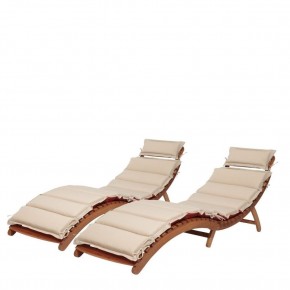 Комплект шезлонги и столик AFM-803A-T133 Beige (2+1) в Соликамске - solikamsk.mebel24.online | фото 2