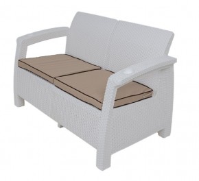 Комплект уличной мебели Yalta Premium Terrace Set (Ялта) белый (+подушки под спину) в Соликамске - solikamsk.mebel24.online | фото 2