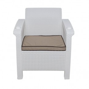Комплект уличной мебели Yalta Premium Terrace Set (Ялта) белый (+подушки под спину) в Соликамске - solikamsk.mebel24.online | фото 6