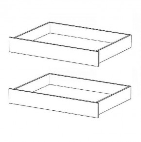 Комплект ящиков для кровати 2000 Соня-4 (Белый/Лак) в Соликамске - solikamsk.mebel24.online | фото