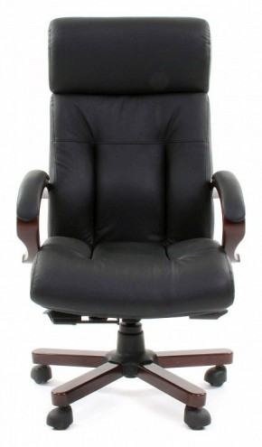 Кресло для руководителя Chairman 421 черный/орех темный, черный в Соликамске - solikamsk.mebel24.online | фото 2